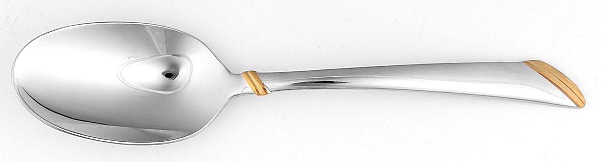 Eclipse Gold (Stainless, Gold Accent) Teaspoon by Mikasa-1