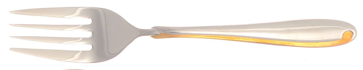 Estasi (Stainless, Gold Accent) Youth Fork by Mikasa-1