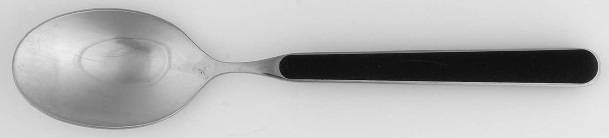 Fantasia-Black (Stainless) Place/Oval Soup Spoon by Mikasa-1