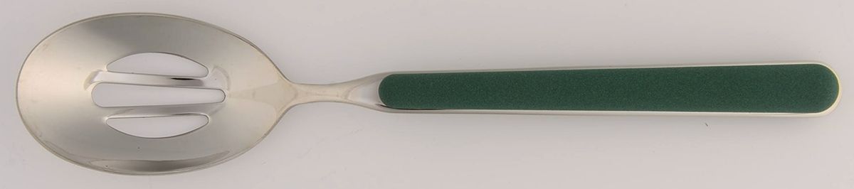 Fantasia-Hunter Green (Stainless) Pierced Tablespoon (Serving Spoon) by Mikasa-1