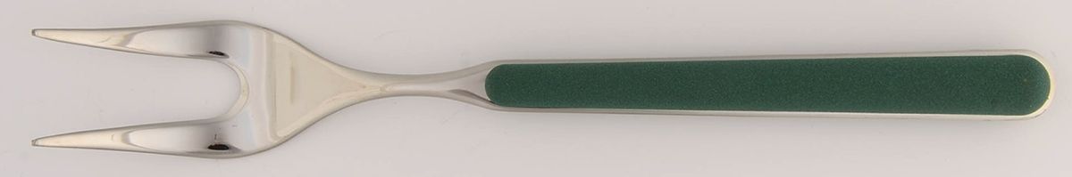 Fantasia-Hunter Green (Stainless) Large Solid Cold Meat Serving Fork by Mikasa-1