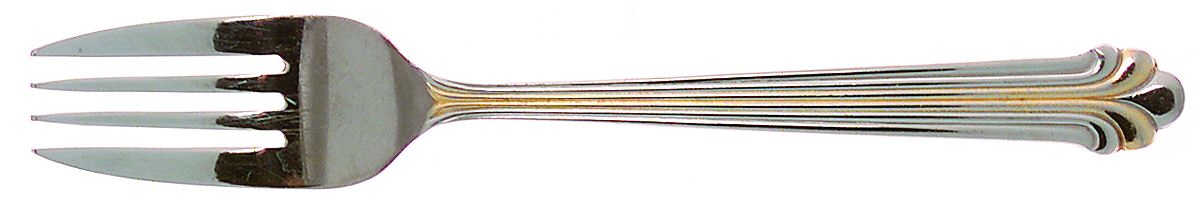 Gotham Gold (Stainless-Gold Accent) Individual Salad Fork by Mikasa-1
