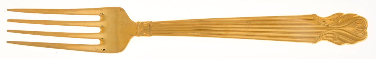 Golden Pericles (Gold Electroplate) Individual Salad Fork by Mikasa-1