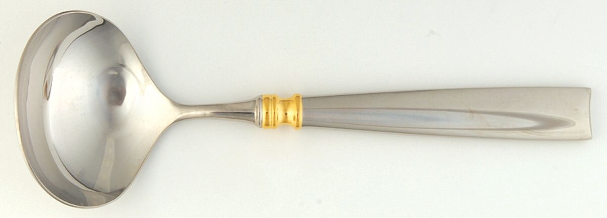 Half Moon (Stainless) Solid Gravy Ladle by Mikasa-1