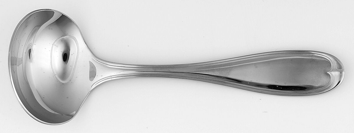 Hartsdale (Stainless) Solid Gravy Ladle by Mikasa-1