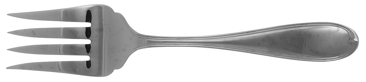 Hartsdale (Stainless) Medium Solid Cold Meat Serving Fork by Mikasa-1