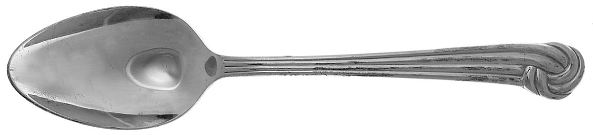 Love Knot (Silverplate, 1986) Place/Oval Soup Spoon by Mikasa-1