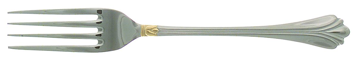 Lyons (Stainless, Gold Accent) Individual Salad Fork by Mikasa-1