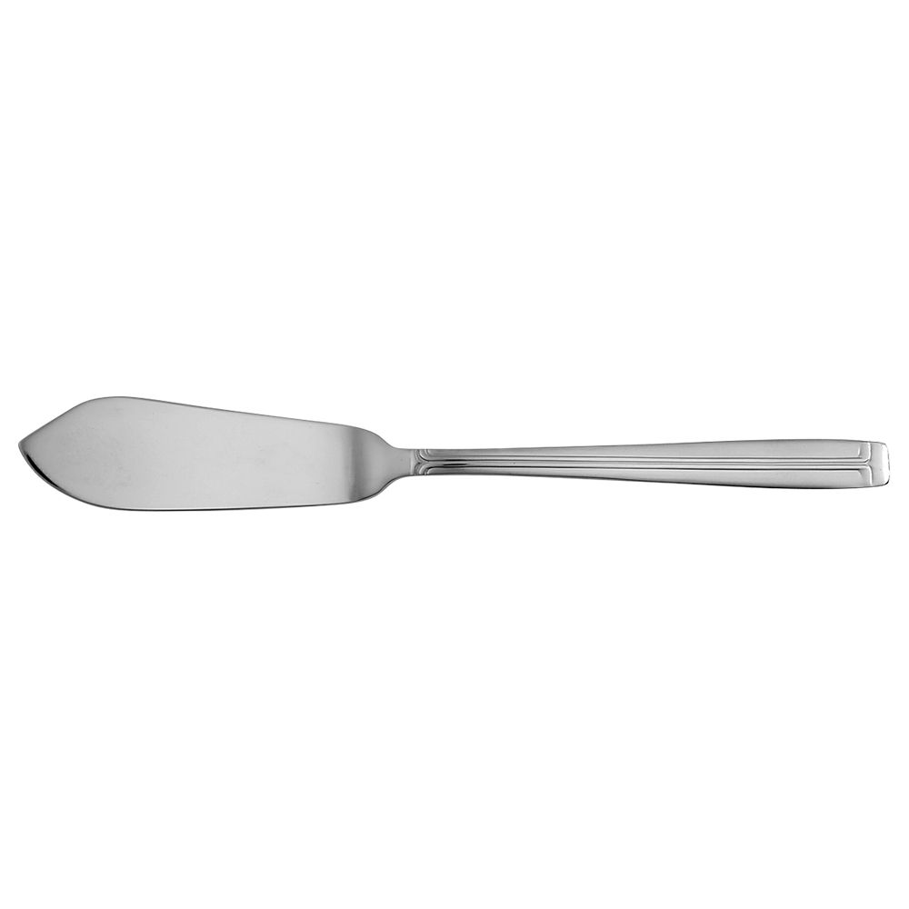 Meridian Satin (Stainless, Frost Handle) Flat Handle Master Butter Knife by Mikasa-1