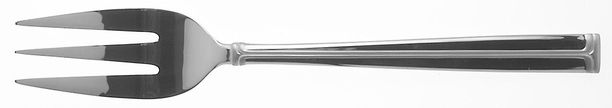 Meridian Satin (Stainless, Frost Handle) Large Solid Cold Meat Serving Fork by Mikasa-1