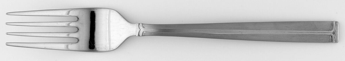 Meridian Satin (Stainless, Frost Handle) Individual Salad Fork by Mikasa-1