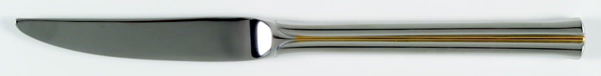 Newport Gold (Stainless, Gold Accent) Modern Hollow Knife by Mikasa-1