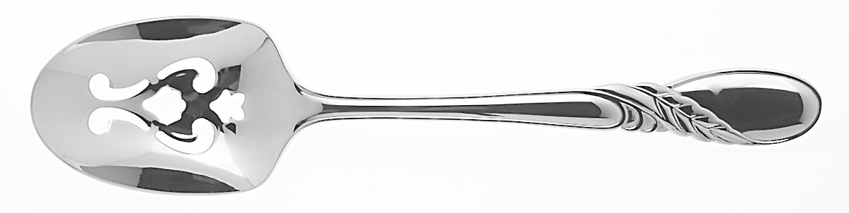 Novena (Stainless) Pierced Tablespoon (Serving Spoon) by Mikasa-1
