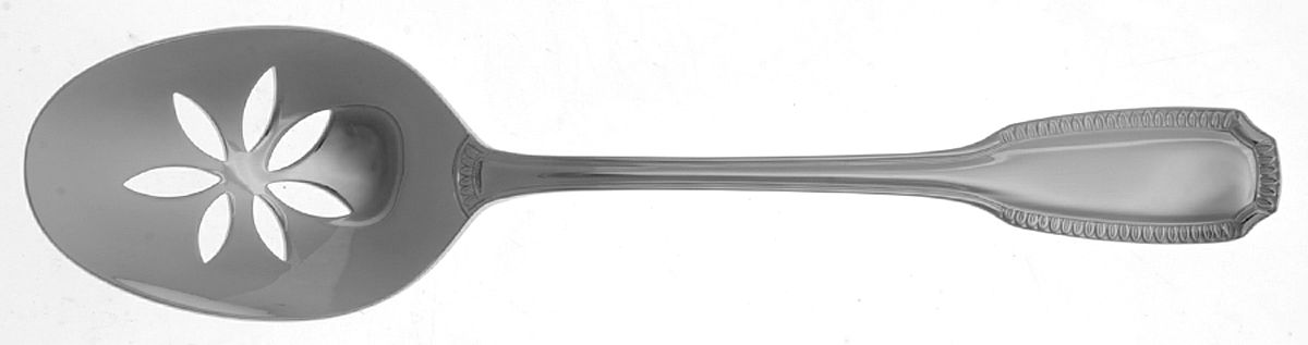 Olyvia (Stainless) Pierced Tablespoon (Serving Spoon) by Mikasa-1