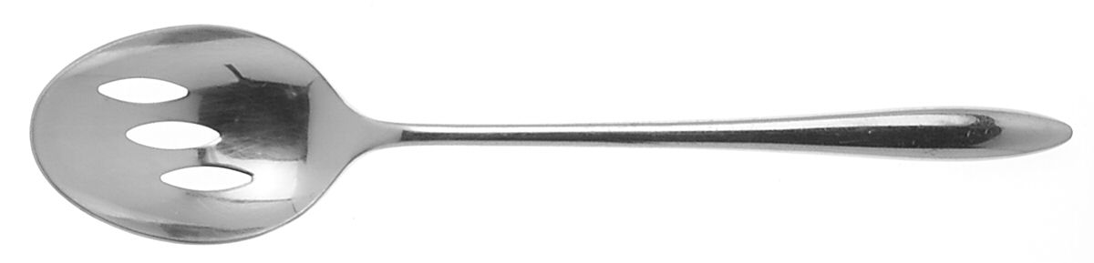 Omega (Stainless) Pierced Tablespoon (Serving Spoon) by Mikasa-1