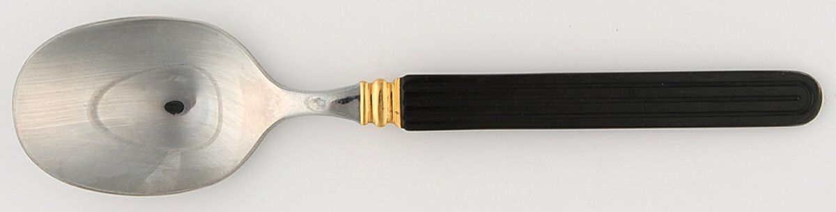 Palisades (Stainless-Black & Gold) Teaspoon by Mikasa-1