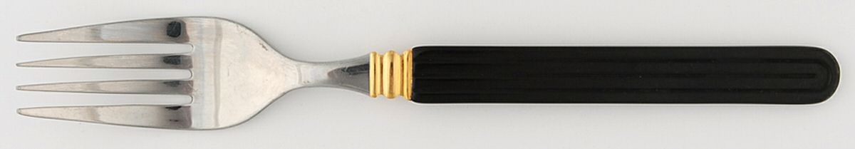 Palisades (Stainless-Black & Gold) Fork by Mikasa-1