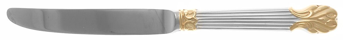 Pericles Gold (Stainless, Gold Accent) New French Hollow Knife by Mikasa-1