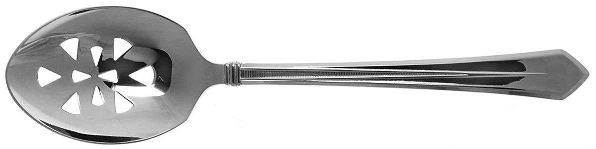 Pinnacle (Stainless) Pierced Tablespoon (Serving Spoon) by Mikasa-1