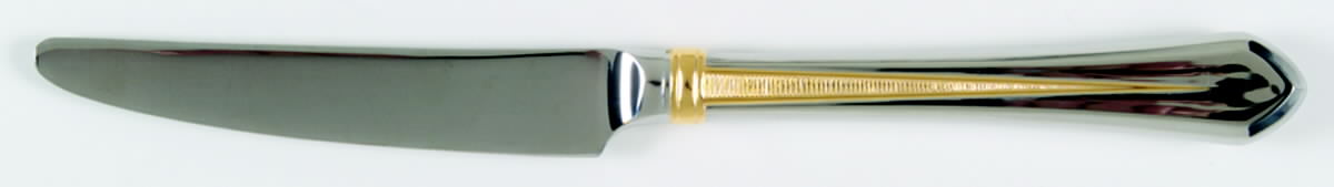 Pinnacle Gold (Stainless, Gold Accent) New French Hollow Knife by Mikasa-1