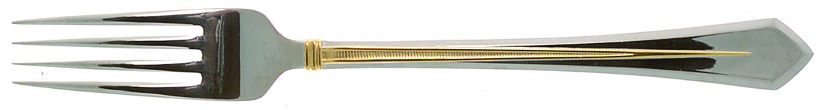 Pinnacle Gold (Stainless, Gold Accent) Fork by Mikasa-1