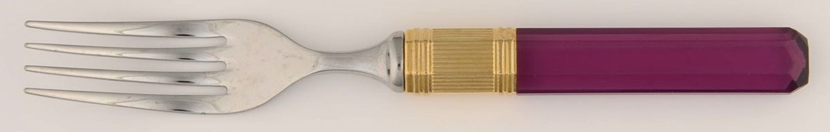 Prisma-Amethyst (Stainless, Gold Accent) Individual Salad Fork by Mikasa-1