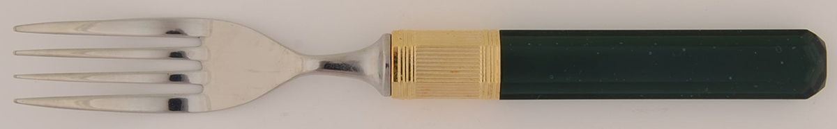 Prisma-Jade (Stainless, Gold Accent) Fork by Mikasa-1