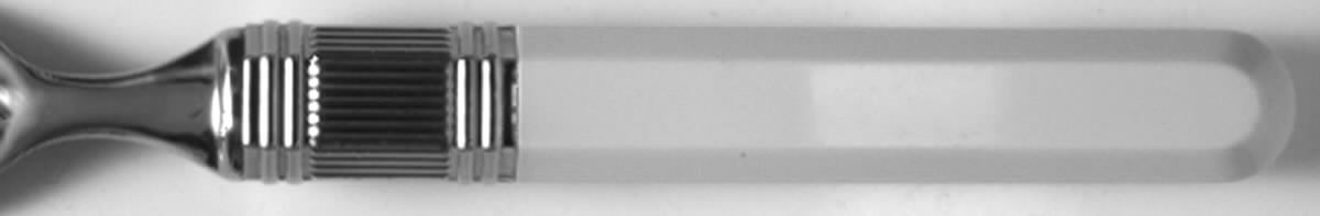 Prisma II-White (Stainless) Individual Salad Fork by Mikasa-1