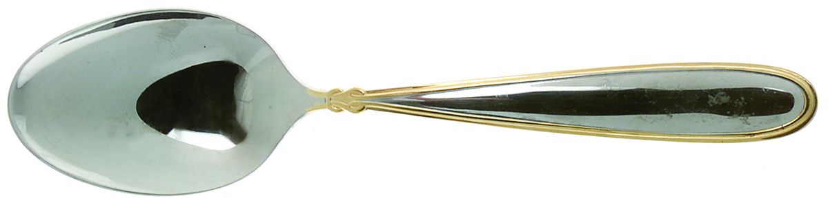 Romancing Gold (Stainless) Place/Oval Soup Spoon by Mikasa-1