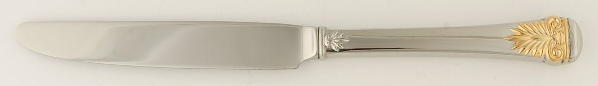 Rosetta Gold (Stainless, Gold Accent) New French Hollow Knife by Mikasa-1