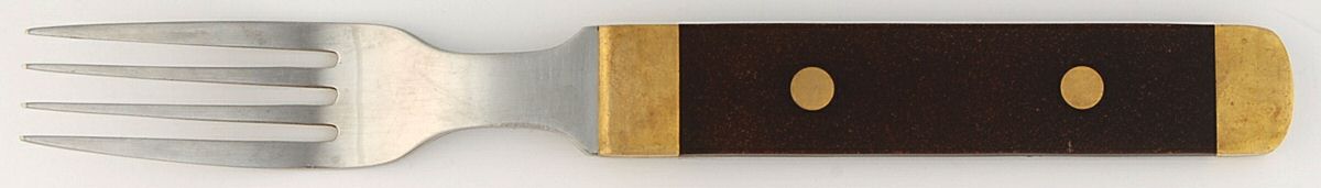 Scandia-Burl (Stainless, Gold Accent) Fork by Mikasa-1