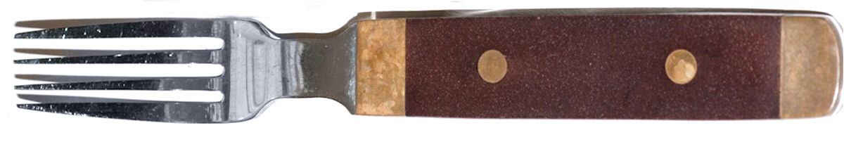 Scandia-Red (Stainless, Gold Accents) Fork by Mikasa-1