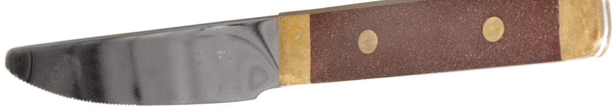 Scandia-Red (Stainless, Gold Accents) New French Hollow Knife by Mikasa-1