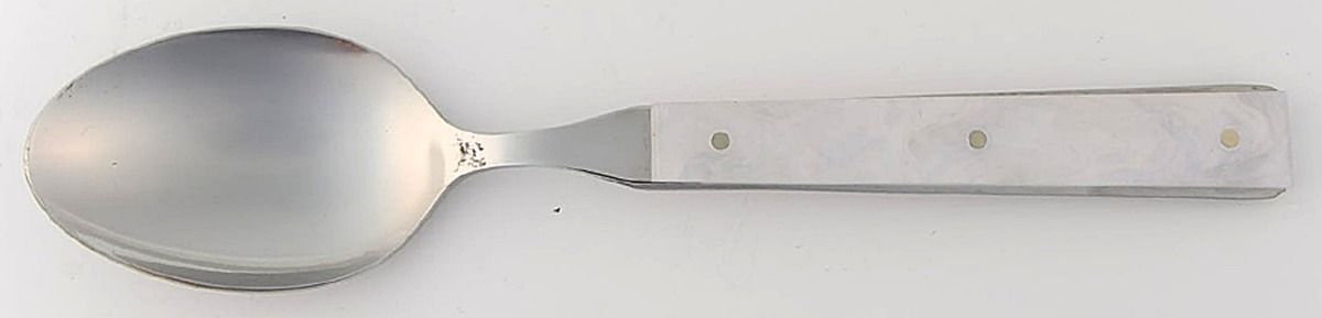 Shanel-Pearl (Stainless, Pearl) Place/Oval Soup Spoon by Mikasa-1