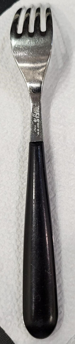 Siena-Black (Stainless) Individual Salad Fork by Mikasa-1