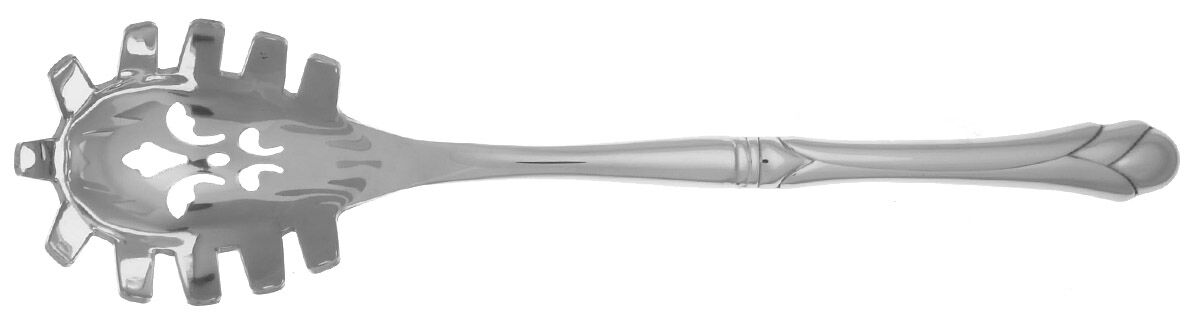 Sweet Pea (Stainless) Pasta Server with Stainless Bowl HC by Mikasa-1