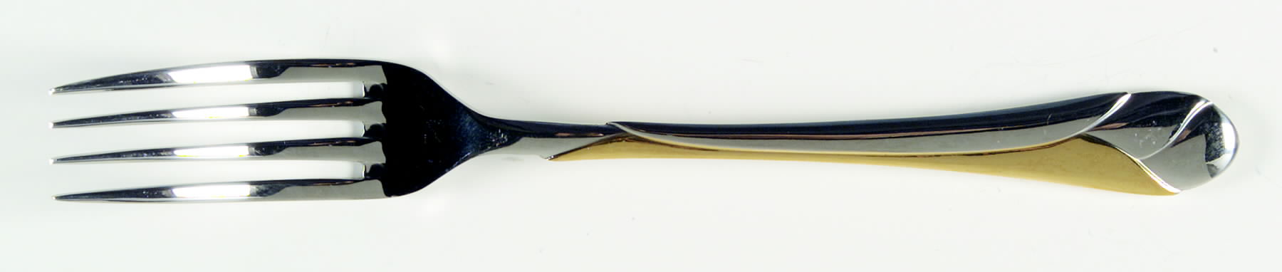Sweet Pea Gold (Stainless, Gold Accent) Individual Salad Fork by Mikasa-1