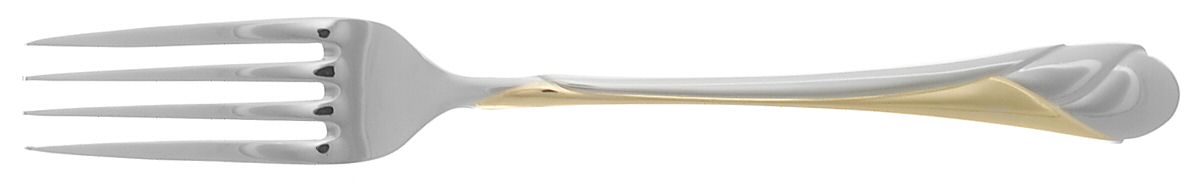 Sweet Pea Gold (Stainless, Gold Accent) Fork by Mikasa-1