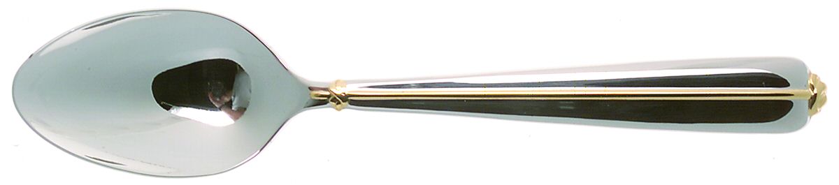 Trapunto D'Oro (Stainless) Place/Oval Soup Spoon by Mikasa-1