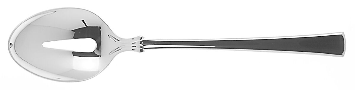 Verona (Stainless) Pierced Tablespoon (Serving Spoon) by Mikasa-1
