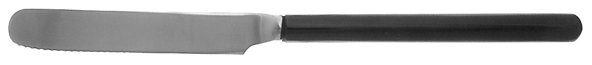 Zena-Black (Stainless) New French Solid Knife by Mikasa-1