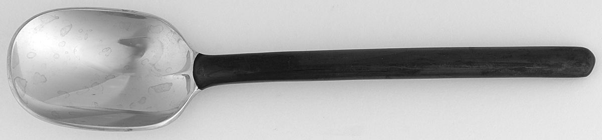 Zena-Black (Stainless) Teaspoon by Mikasa-1