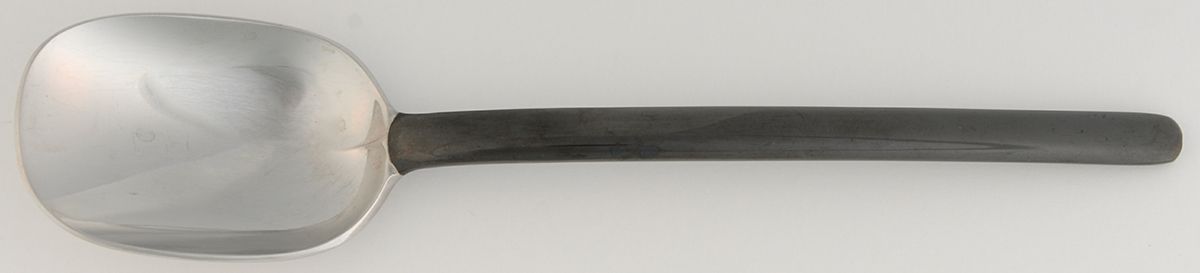 Zena-Black (Stainless) Place/Oval Soup Spoon by Mikasa-1