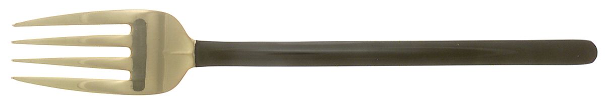 Zena-Black-Gold (Stainless) Fork by Mikasa-1