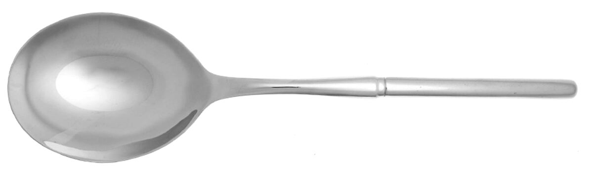 Zena (Stainless) Casserole Spoon with Smooth Stainless Bowl HC by Mikasa-1