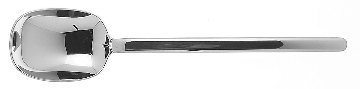 Zena (Stainless) Solid Salad Serving Spoon by Mikasa-1