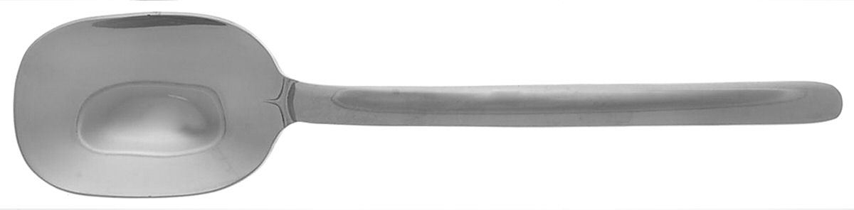 Zena (Stainless) Solid Salad Serving Spoon by Mikasa-1