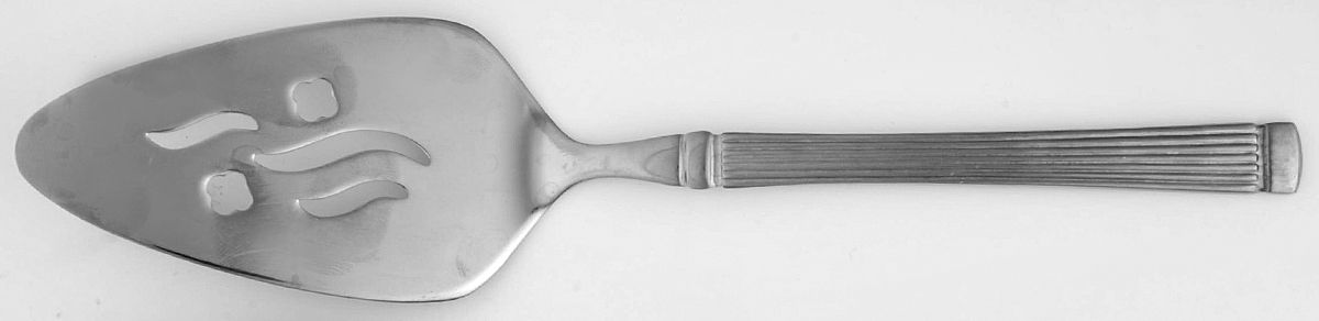 Mandolin (Stainless) Pierced All Stainless Pie Server by Michael Lloyd-1