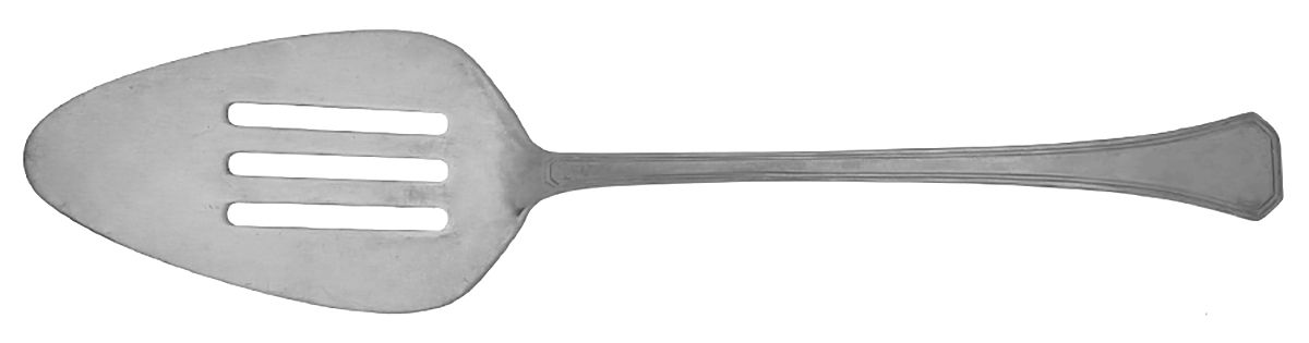 MLL10 (STAINLESS) Pierced All Stainless Pie Server by Michael Lloyd-1
