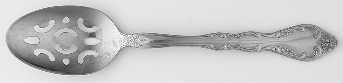 MLL2 (STAINLESS) Pierced Tablespoon (Serving Spoon) by Michael Lloyd-1